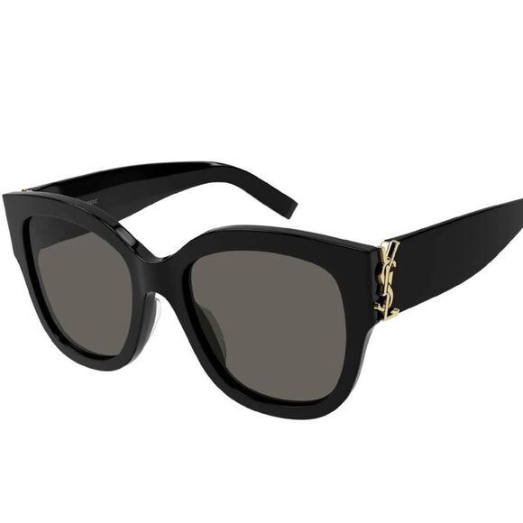 Saint Laurent Other - Saint Laurent Black Sunglasses with Gold Accents
